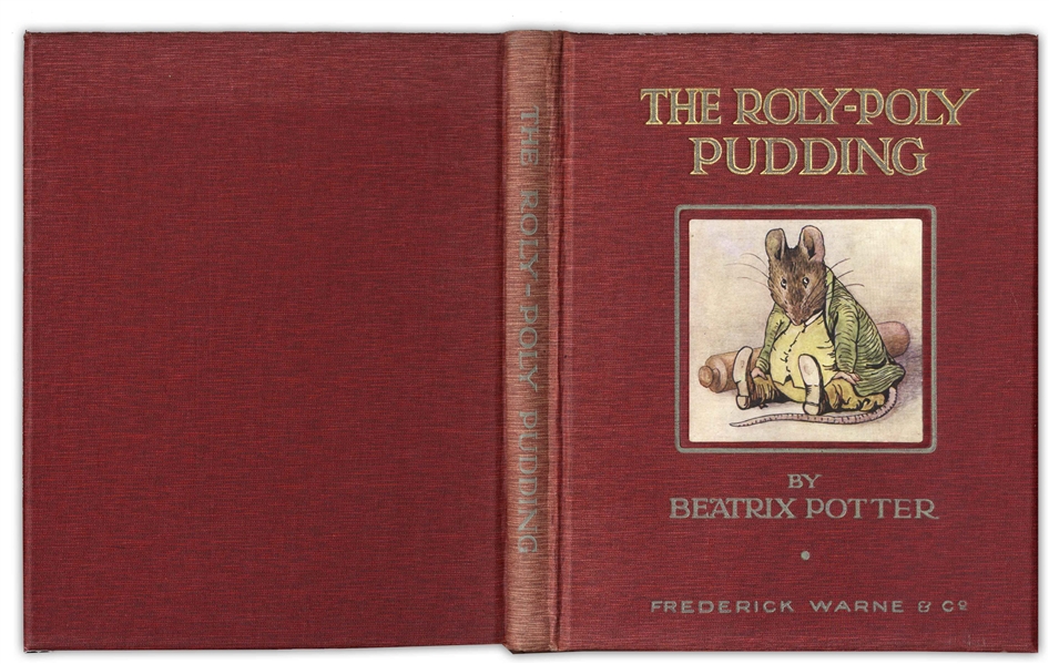 Beatrix Potter Signed First Edition, Second Issue of ''Roly-Poly Pudding''